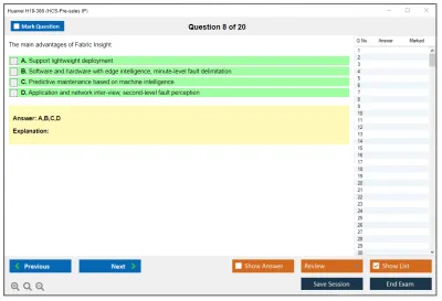 Huawei H19-366 HCS-Pre-sales IP Practice test exam simulator test engine exam Prep practice test questions answers Image 8