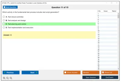 ISTQB CTFL_Syll2018 ISTQB Certified Tester Foundation Level (Syllabus 2018) Practice test exam simulator test engine exam Prep practice test questions answers Image 11