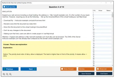 RedHat EX300 Red Hat Certified Engineer – RHCE (v6+v7) Practice test exam simulator test engine exam Prep practice test questions answers Image 4