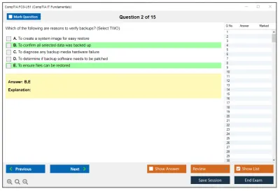 CompTIA FC0-U51 CompTIA IT Fundamentals Practice test exam simulator test engine exam Prep practice test questions answers Image 2