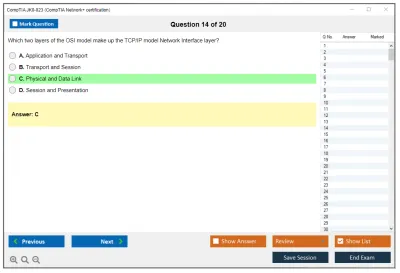 CompTIA JK0-023 CompTIA Network+ certification Practice test exam simulator test engine exam Prep practice test questions answers Image 14