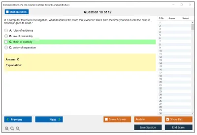 ECCouncil EC0-479 EC-Council Certified Security Analyst (ECSA) Practice test exam simulator test engine exam Prep practice test questions answers Image 10