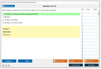 Oracle 1z0-1033-22 Oracle CPQ 2022 Implementation Professional Practice test exam simulator test engine exam Prep practice test questions answers Image 8