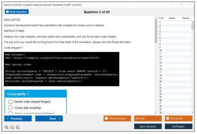 CompTIA CAS-003 CompTIA Advanced Security Practitioner (CASP) CAS-003 Practice test exam simulator test engine exam Prep practice test questions answers Image 2