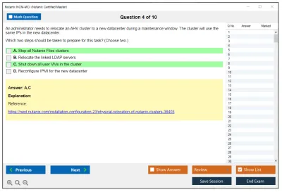 Nutanix NCM-MCI Nutanix Certified Master Practice test exam simulator test engine exam Prep practice test questions answers Image 4