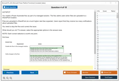 Microsoft PL-200 Microsoft Power Platform Functional Consultant Practice test exam simulator test engine exam Prep practice test questions answers Image 4