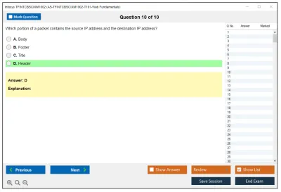 Infosys TFINTCBSCIXM1002 AS-TFINTCBSCIXM1002-T101-Web Fundamentals Practice test exam simulator test engine exam Prep practice test questions answers Image 10