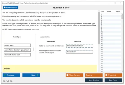 Microsoft PL-200 Microsoft Power Platform Functional Consultant Practice test exam simulator test engine exam Prep practice test questions answers Image 1