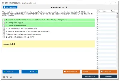 iSQI CTFL-001 ISTQB Certified Tester Foundation Level Practice test exam simulator test engine exam Prep practice test questions answers Image 4