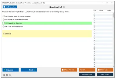 ISTQB CTFL_Syll2018 ISTQB Certified Tester Foundation Level (Syllabus 2018) Practice test exam simulator test engine exam Prep practice test questions answers Image 2