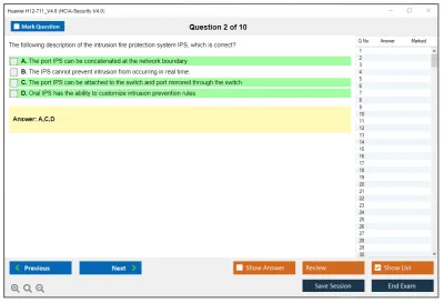 Huawei H12-711_V4.0 HCIA-Security V4.0 Exam Practice test exam simulator test engine exam Prep practice test questions answers Image 2
