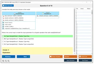IBM C1000-004 IBM Cúram SPM V7.X Application Developer Practice test exam simulator test engine exam Prep practice test questions answers Image 8