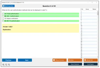 Huawei H12-811_V1.0 HCIA-Datacom V1.0 Exam Practice test exam simulator test engine exam Prep practice test questions answers Image 8