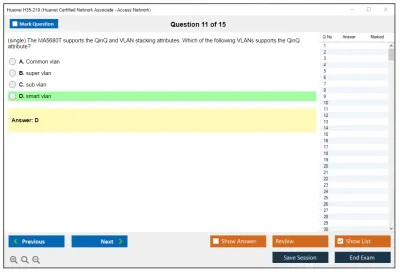 Huawei H35-210 Huawei Certified Network Associate - Access Network Practice test exam simulator test engine exam Prep practice test questions answers Image 11