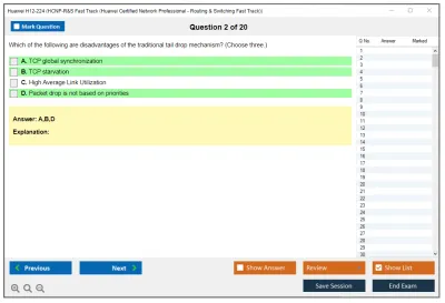 Huawei H12-224 HCNP-R&amp;S Fast Track (Huawei Certified Network Professional - Routing &amp; Switching Fast Track) Practice test exam simulator test engine exam Prep practice test questions answers Image 2