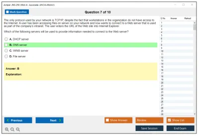 Juniper JN0-250 Mist AI. Associate (JNCIA-MistAI) Practice test exam simulator test engine exam Prep practice test questions answers Image 7