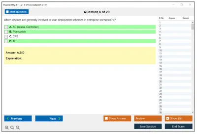Huawei H12-811_V1.0 HCIA-Datacom V1.0 Exam Practice test exam simulator test engine exam Prep practice test questions answers Image 6