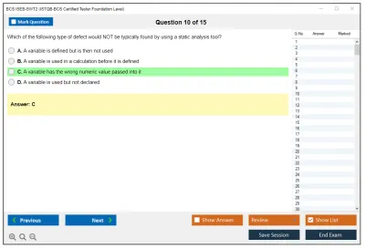 BCS ISEB-SWT2 ISTQB-BCS Certified Tester Foundation Level Practice test exam simulator test engine exam Prep practice test questions answers Image 10