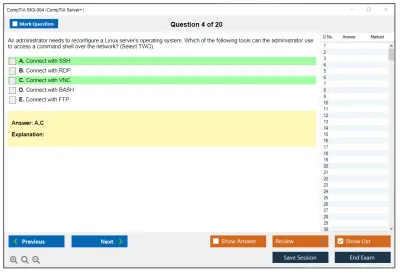CompTIA SK0-004 CompTIA Server+ Practice test exam simulator test engine exam Prep practice test questions answers Image 4
