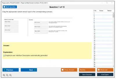 Pegasystems PEGAPCSA86V1 Pega Certified System Architect (PCSA) 86V1 Practice test exam simulator test engine exam Prep practice test questions answers Image 1