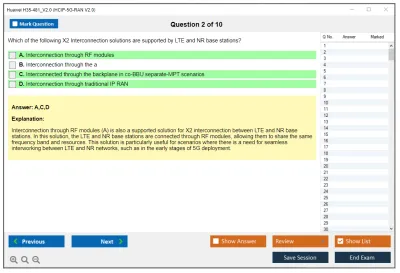 Huawei H35-481_V2.0 HCIP-5G-RAN V2.0 Exam Practice test exam simulator test engine exam Prep practice test questions answers Image 2