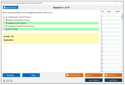 HP HPE3-U01 Aruba Certified Network Technician Exam (ACNT) Practice test exam simulator test engine exam Prep practice test questions answers Image 1