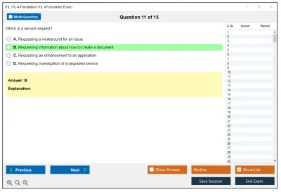 ITIL ITIL-4-Foundation ITIL 4 Foundation Exam Practice test exam simulator test engine exam Prep practice test questions answers Image 11