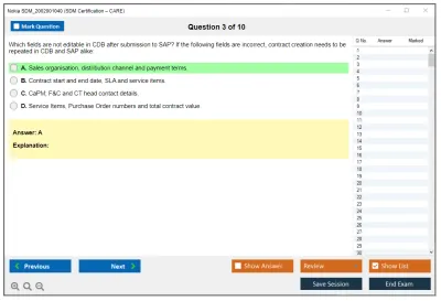 Nokia SDM_2002001040 SDM Certification – CARE Practice test exam simulator test engine exam Prep practice test questions answers Image 3
