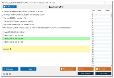 iSQI CTFL_UK_Syll2018 ISTQB Certified Tester Foundation Level (Syllabus 2018 - UK only) Practice test exam simulator test engine exam Prep practice test questions answers Image 9