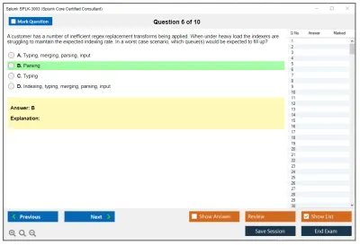 Splunk SPLK-3003 Splunk Core Certified Consultant Practice test exam simulator test engine exam Prep practice test questions answers Image 6
