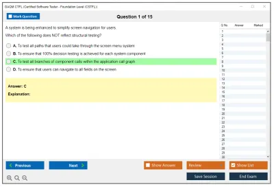 GAQM CTFL Certified Software Tester - Foundation Level (CSTFL) Practice test exam simulator test engine exam Prep practice test questions answers Image 1