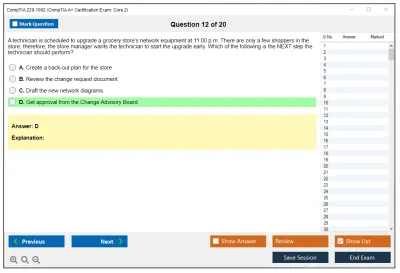 CompTIA 220-1002 CompTIA A+ Certification Exam: Core 2 Practice test exam simulator test engine exam Prep practice test questions answers Image 12