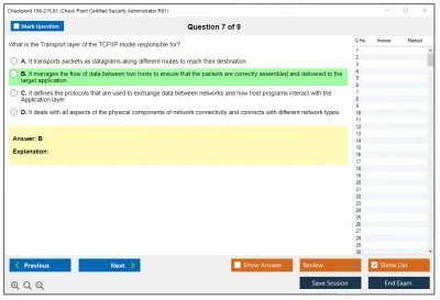 Checkpoint 156-215.81 Check Point Certified Security Administrator R81.20 Practice test exam simulator test engine exam Prep practice test questions answers Image 7