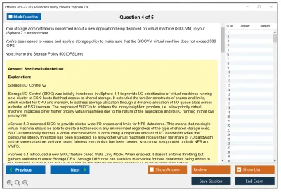 VMware 3V0-22.21 Advanced Deploy VMware vSphere 7.x Practice test exam simulator test engine exam Prep practice test questions answers Image 4