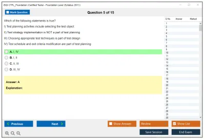 iSQI CTFL_Foundation ISTQB Certified Tester Foundation Level Practice test exam simulator test engine exam Prep practice test questions answers Image 5
