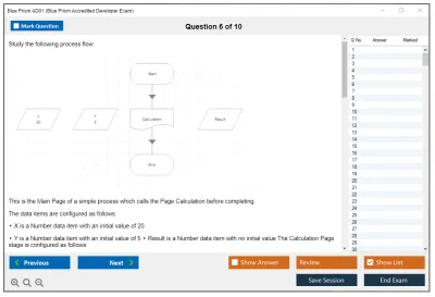 Blue Prism AD01 Blue Prism Accredited Developer Exam Practice test exam simulator test engine exam Prep practice test questions answers Image 6
