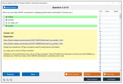 Network Appliance NS0-155 Data ONTAP 7-Mode Administrator Practice test exam simulator test engine exam Prep practice test questions answers Image 2