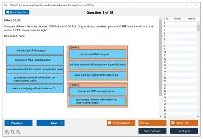 Cisco 300-510 Implementing Cisco Service Provider Advanced Routing Solutions Practice test exam simulator test engine exam Prep practice test questions answers Image 1