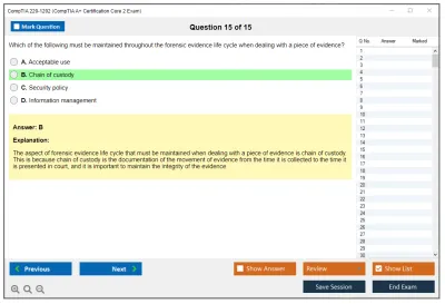 CompTIA 220-1202 CompTIA A+ Certification Exam: Core 2 Practice test exam simulator test engine exam Prep practice test questions answers Image 15