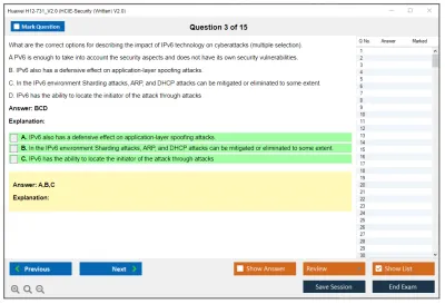 Huawei H12-731_V2.0 HCIE-Security (Written) V2.0 Practice test exam simulator test engine exam Prep practice test questions answers Image 3