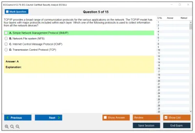 ECCouncil 412-79 EC-Council Certified Security Analyst (ECSA) Practice test exam simulator test engine exam Prep practice test questions answers Image 5
