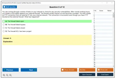 ECCouncil EC0-479 EC-Council Certified Security Analyst (ECSA) Practice test exam simulator test engine exam Prep practice test questions answers Image 9