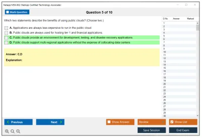 Netapp NS0-002 NetApp Certified Technology Associate Practice test exam simulator test engine exam Prep practice test questions answers Image 5