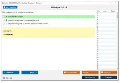Blockchain CBDE BTA Certified Blockchain Developer - Ethereum Practice test exam simulator test engine exam Prep practice test questions answers Image 3