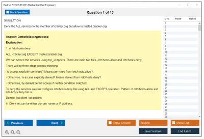 RedHat RH302 RHCE (Redhat Certified Engineer) Practice test exam simulator test engine exam Prep practice test questions answers Image 1