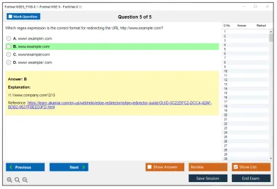 Fortinet NSE6_FWB-6.1 Fortinet NSE 6 - FortiWeb 6.1 Practice test exam simulator test engine exam Prep practice test questions answers Image 5