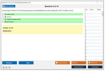 Huawei H13-723_V2.0 HCIP-Big Data Developer V2.0 Practice test exam simulator test engine exam Prep practice test questions answers Image 9
