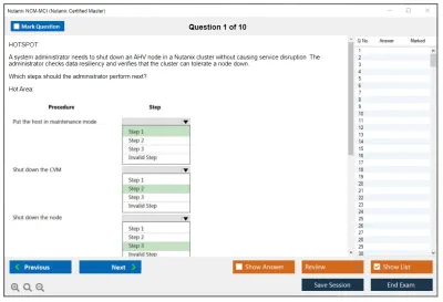 Nutanix NCM-MCI Nutanix Certified Master Practice test exam simulator test engine exam Prep practice test questions answers Image 1