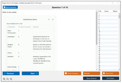 Nutanix NCA-5.20 Nutanix Certified Associate (NCA) 5.20 Exam Practice test exam simulator test engine exam Prep practice test questions answers Image 7