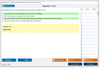 Huawei H31-511 Huawei Certified Network Associate - Cloud Solutions Architect Practice test exam simulator test engine exam Prep practice test questions answers Image 1